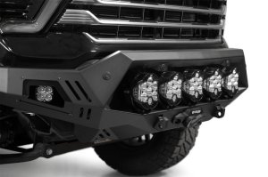 Chevrolet Silverado 3500 Front Bumper - Addictive Desert Designs - Bomber HD - Hammer Black - `24-`27 Chevrolet Silverado 3500 Front Bumper - Addictive Desert Designs - Bomber HD - Hammer Black - `24-`27
